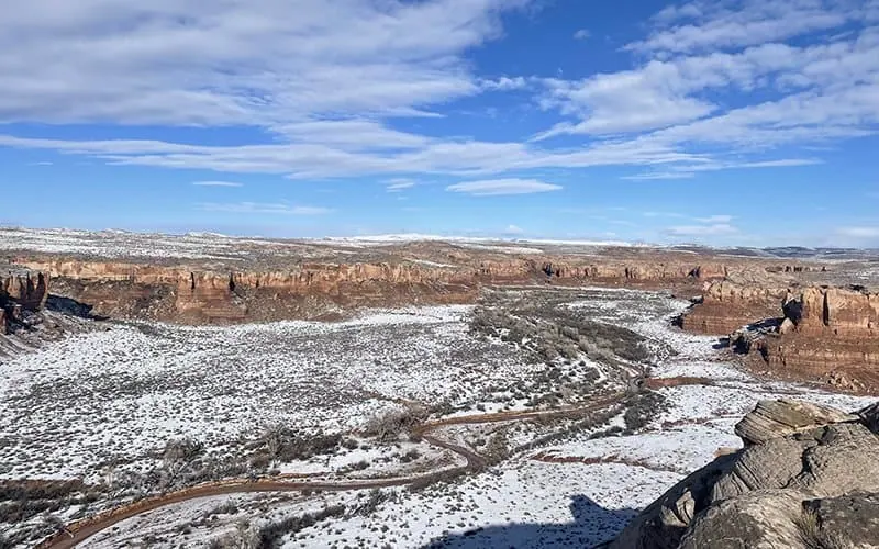   Speaking Springs Preserve surrounded by Bears Ears National Monument / photo by The Wildlands Conservancy  
